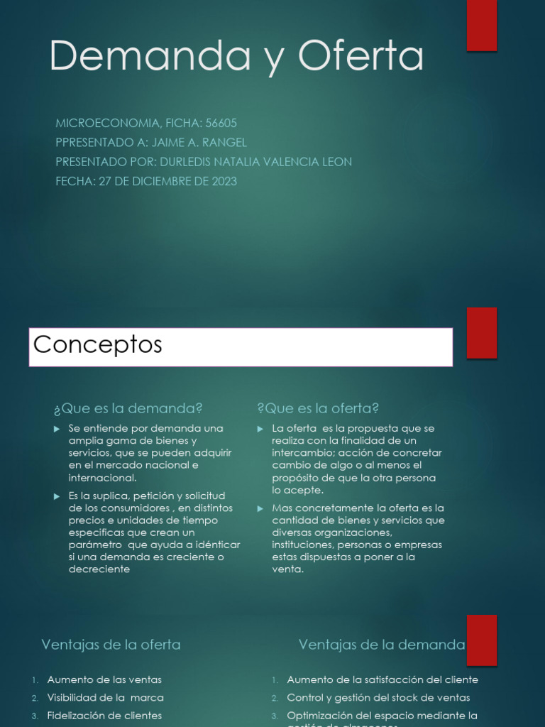 Demanda y Oferta en Microeconomía | PDF | Oferta (economía) | Demanda