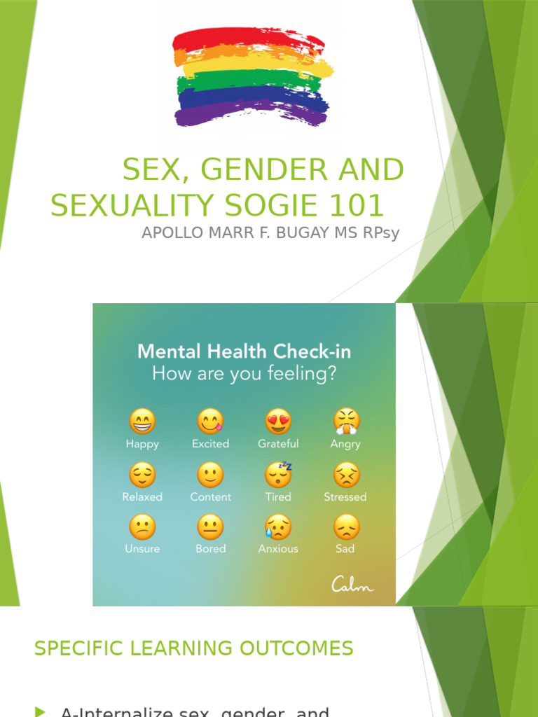 Understanding Sex, Gender, and Sexuality | PDF | Gender | Gender Studies
