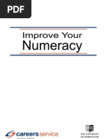 Improve Your Numeracy November 2010