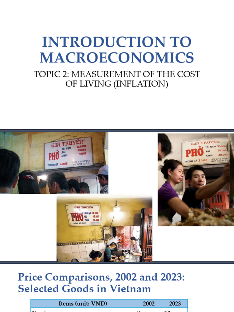 Topic 2 | PDF | Consumer Price Index | Inflation