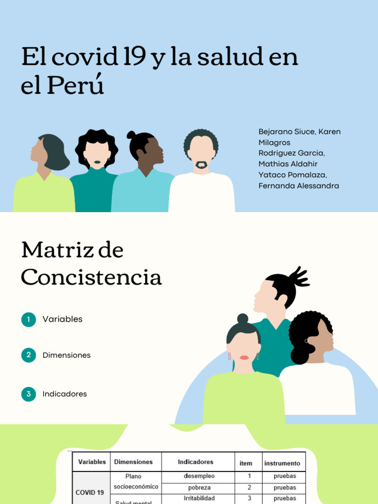 El Covid 19 y La Salud en El Perú | PDF | Economias