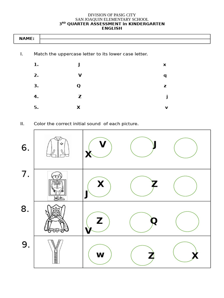 English 3rd Quarter | PDF