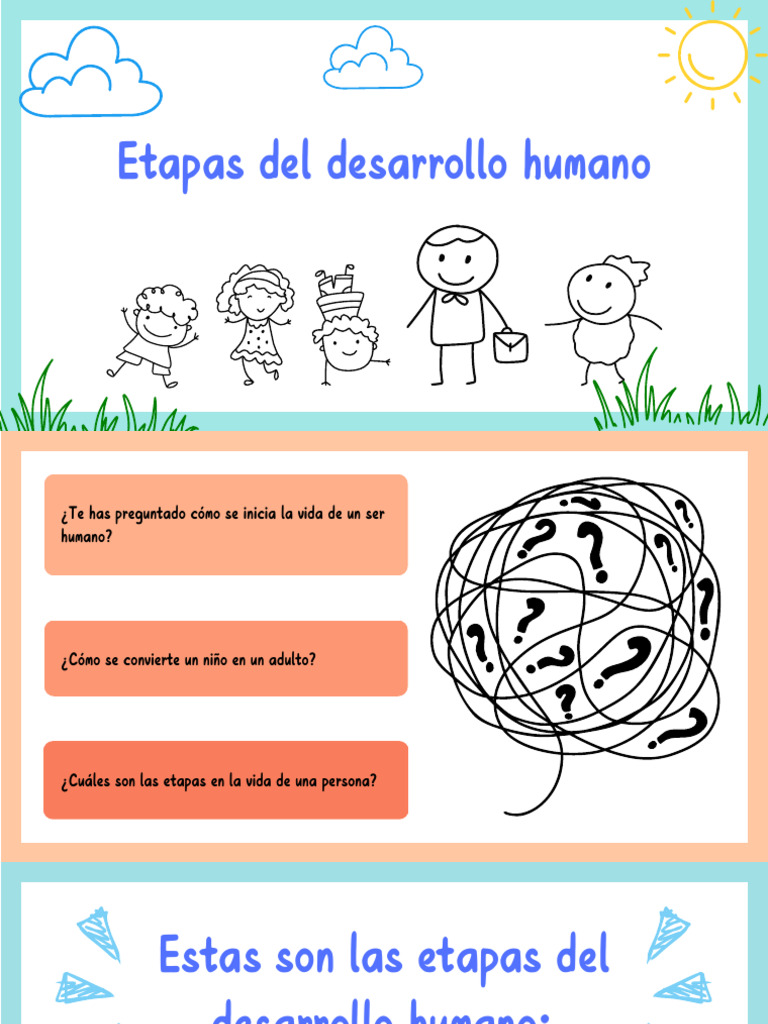 Etapas del Desarrollo Humano | PDF | Adultos | Adolescencia