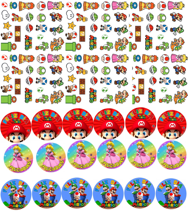 Stickers Mario | PDF