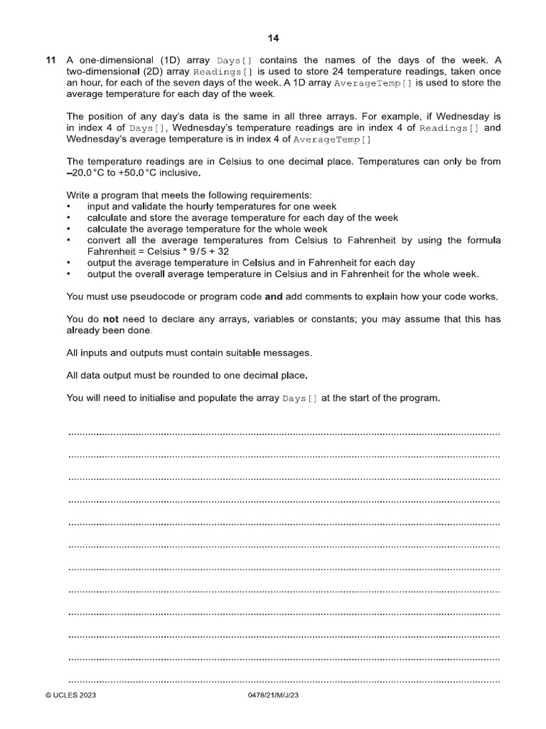 ProgrammingTask 1 | PDF