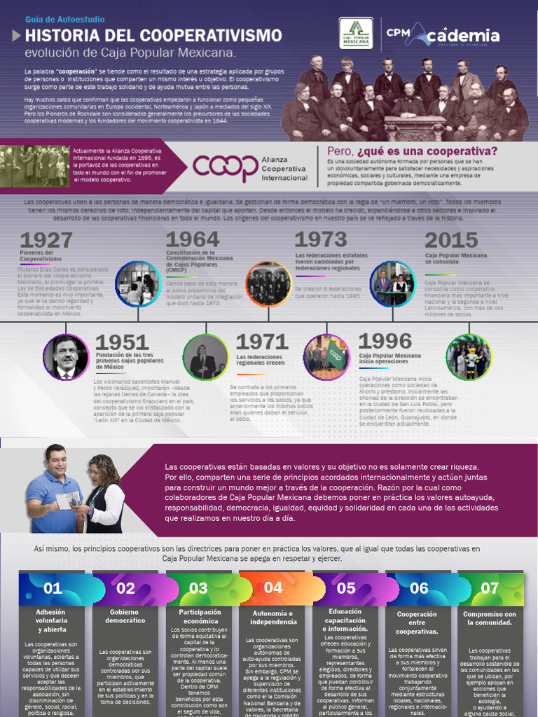 Historia y Principios del Cooperativismo | PDF | Cooperativa | Democracia