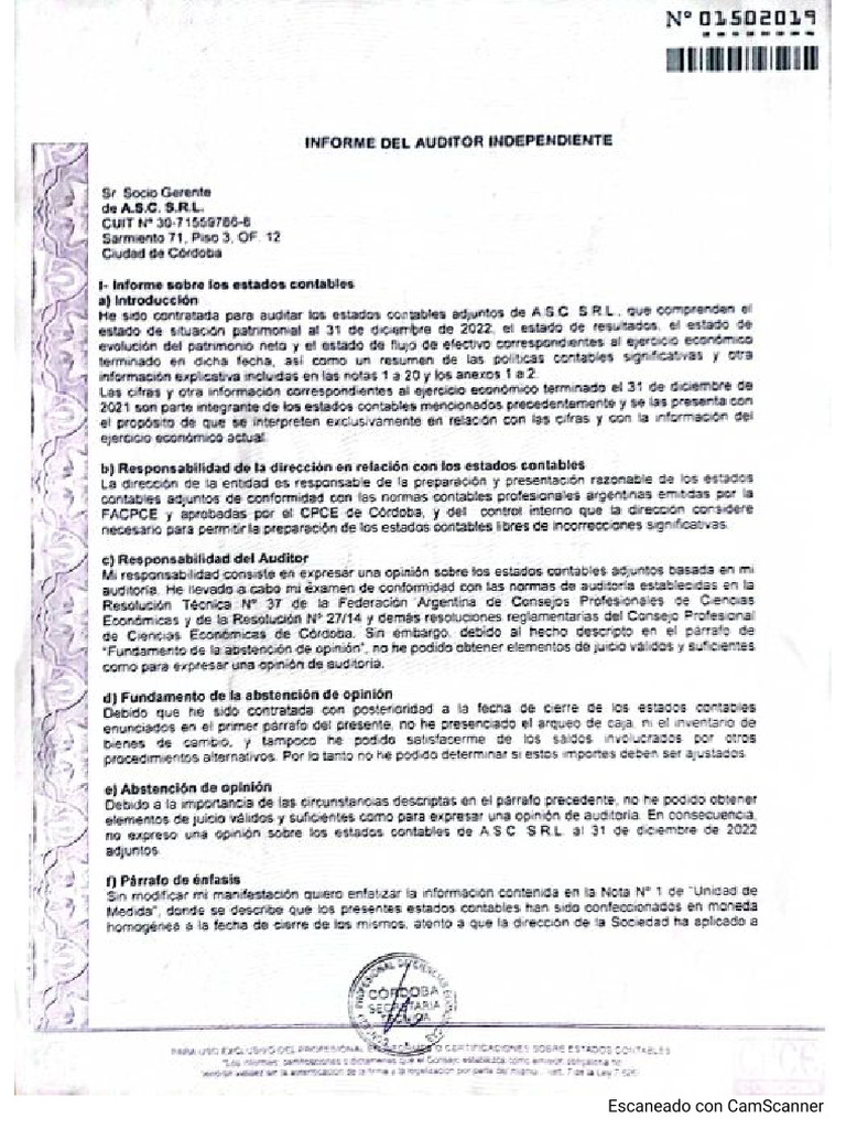 EECC - 30715597868 - 2022 Completo | PDF