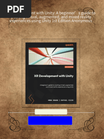 Where can buy XR Development with Unity: A beginner’s guide to creating virtual, augmented, and mixed reality experiences using Unity 1st Edition Anonymous ebook with cheap price