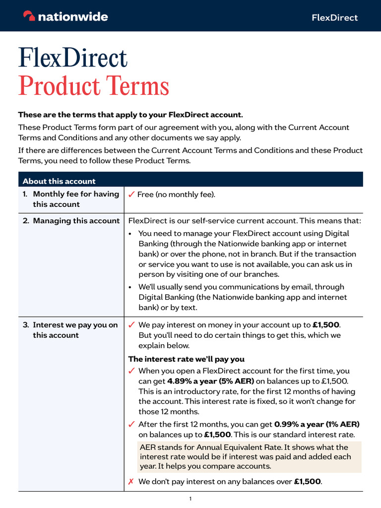 Flex Direct | PDF | Interest | Cash