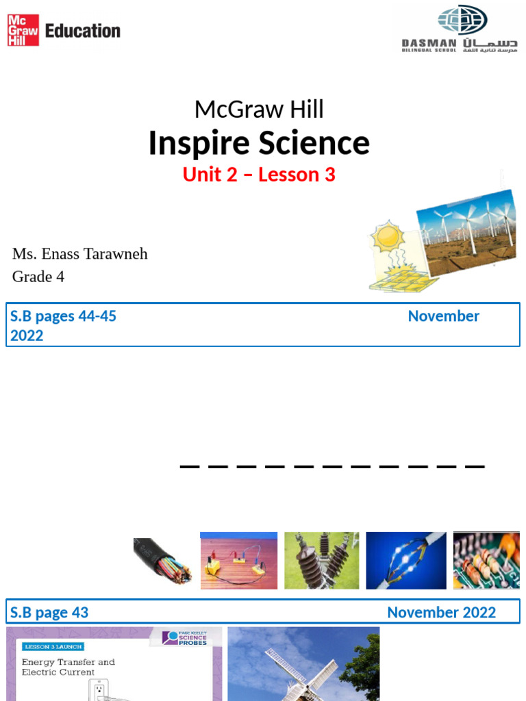 Grade 4 Electricity Lesson Plan | PDF | Electrical Conductor | Electricity