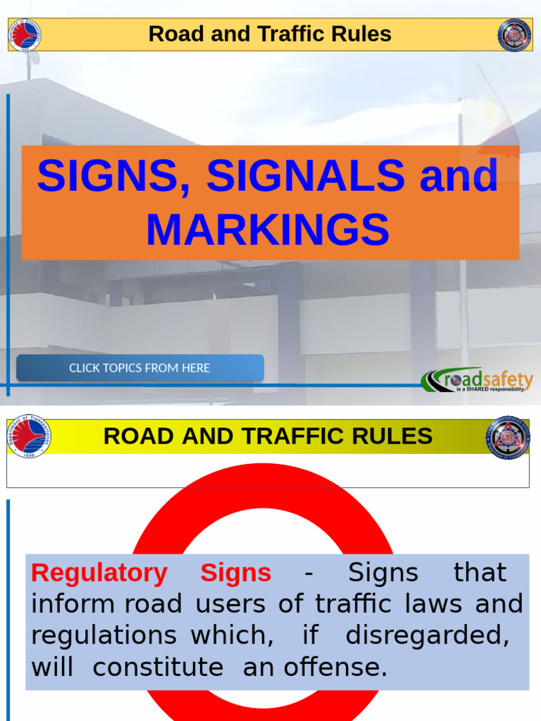 Comprehensive Guide to Traffic Rules | PDF | Traffic | Intersection (Road)