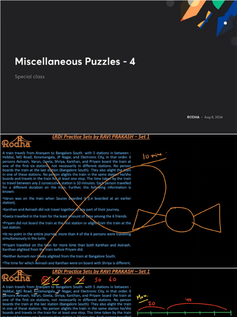 Miscellaneous Puzzles 4 With Anno | PDF