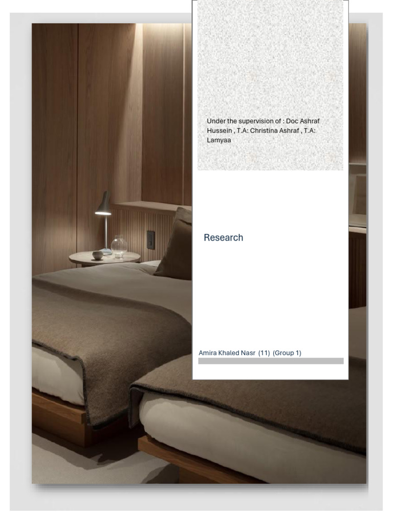 Tourist Interior Design Insights | PDF | Hotel | Tourism