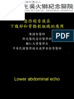 1010224_成大急診超音波教學_Low abdominal pain &amp; Soft tissue