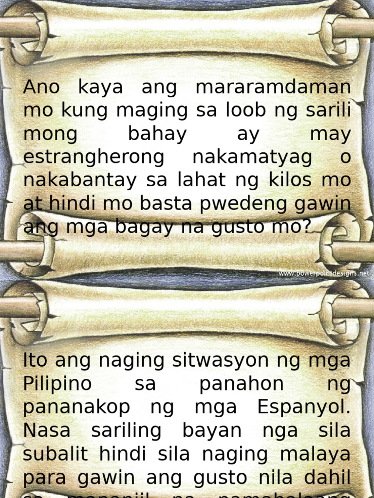 Kaligirang Pangkasaysayan | PDF