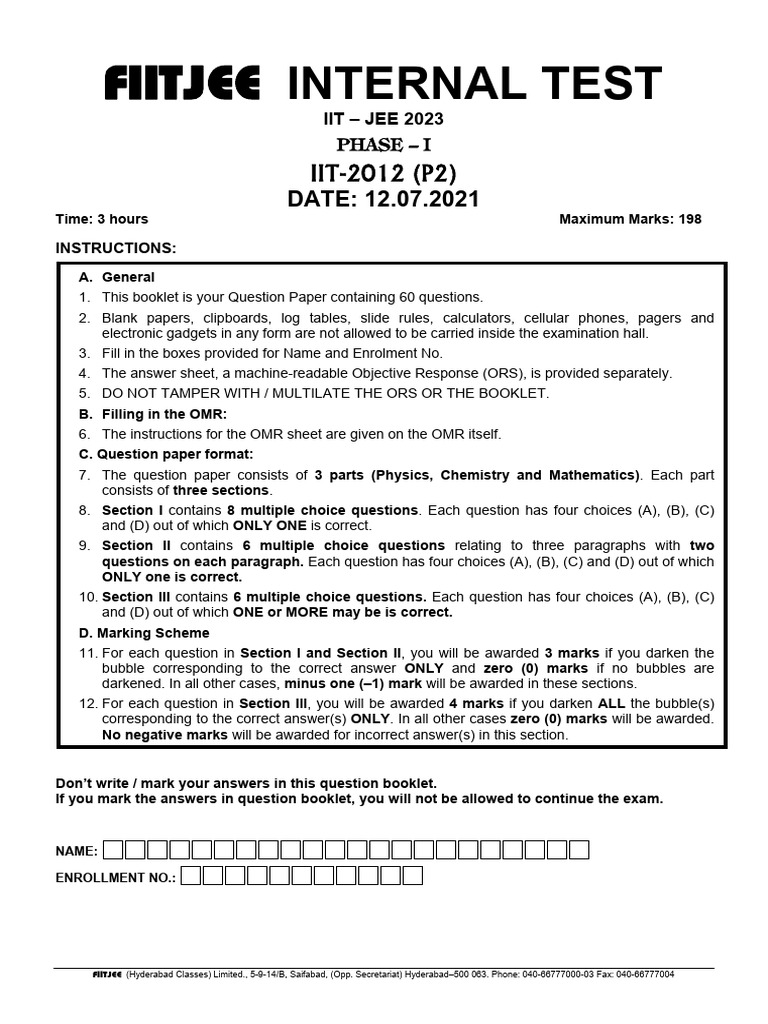 Phase 1 P2+Key | PDF | Student Assessment And Evaluation | Standardized ...