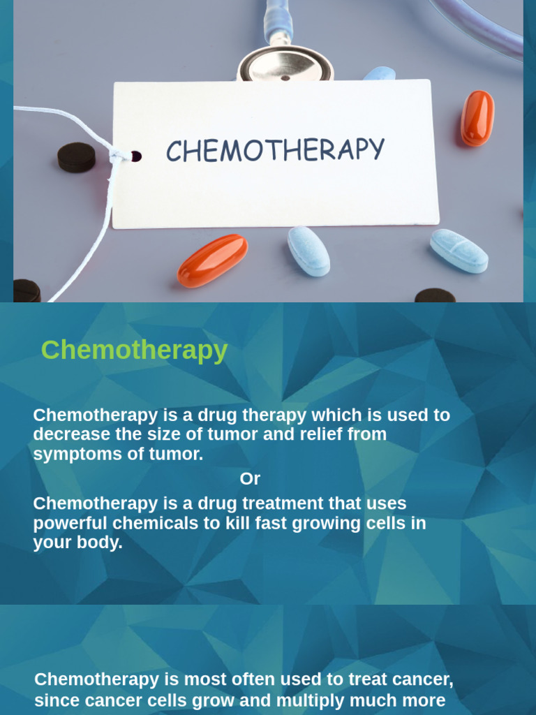 Understanding Chemotherapy Types and Effects | PDF