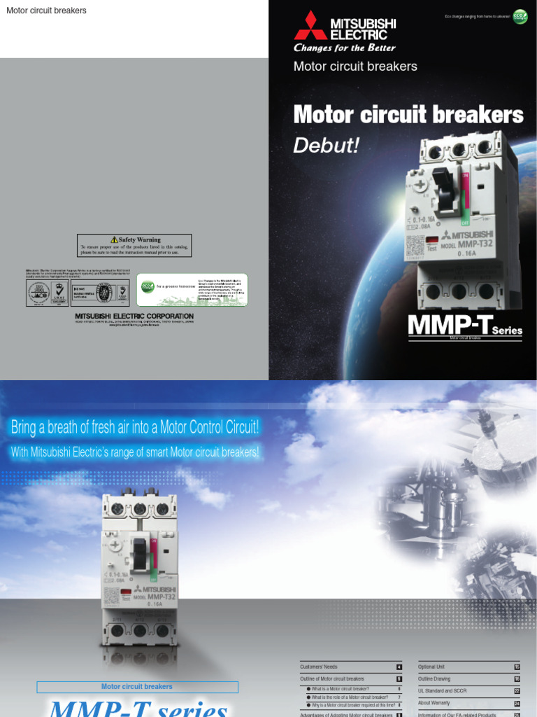 MMP-T32 Motor Circuit Breaker Overview | PDF | Electric Motor | Power ...