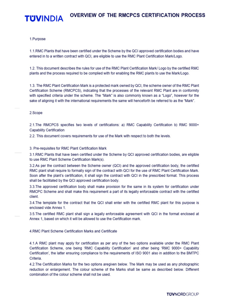 RMCPCS Certification Process Overview | PDF | Certification | Audit