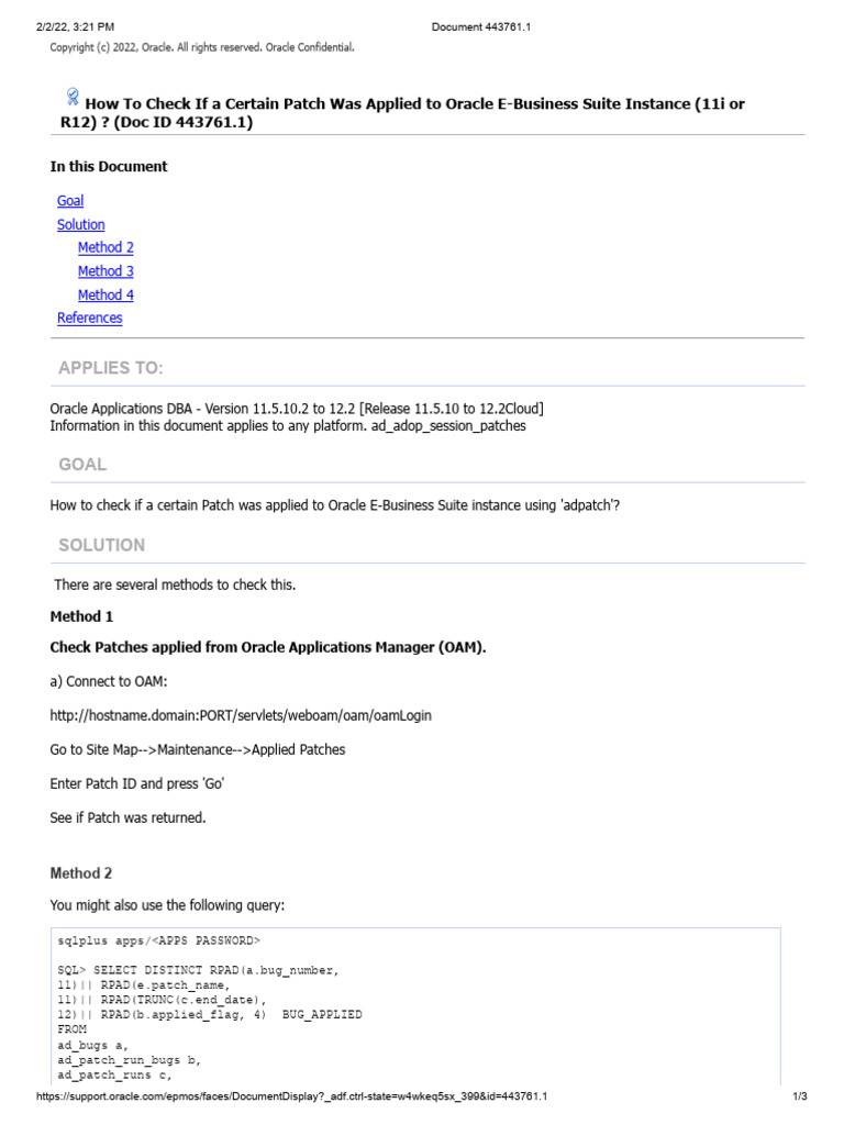 Document 443761.1 CLONING HISTORY | PDF | Computing