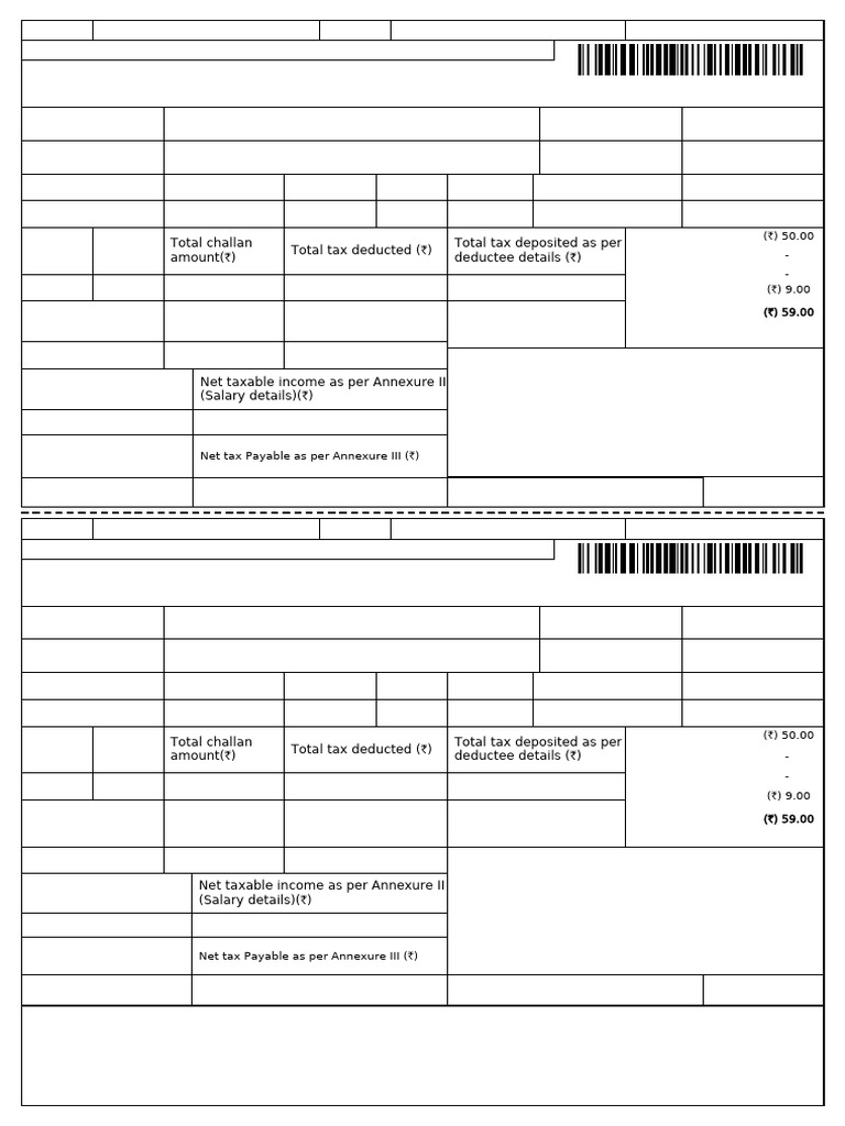 TDS Statement Summary 2023-24 | PDF | Income Tax | Receipt