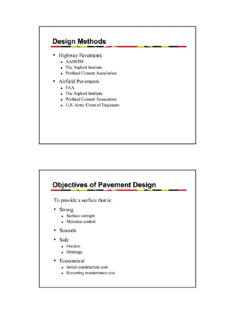 Design of Pavement as per AASHTO PDF
