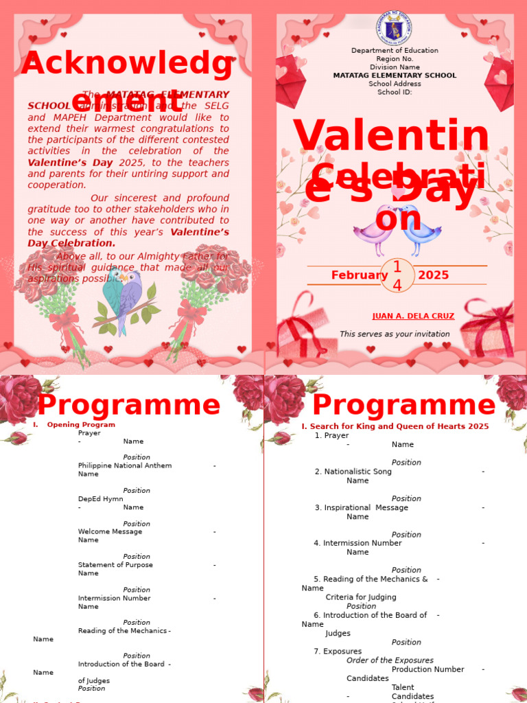 PROGRAM LAYOUT 1 | PDF