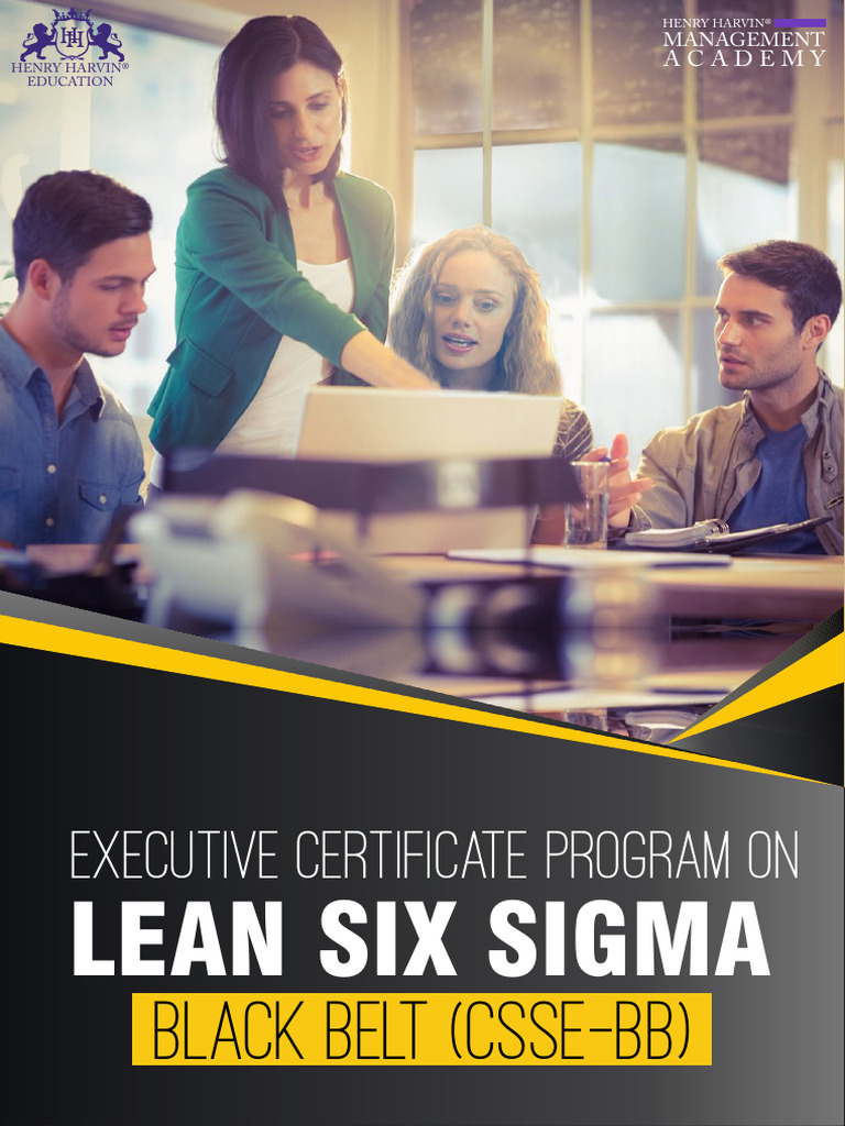 Lean Six Sigma Black Belt Certification | PDF | Statistics | Six Sigma