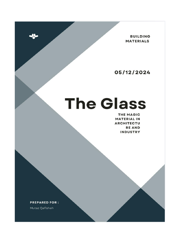 1.glass Report | PDF | Young's Modulus | Glasses