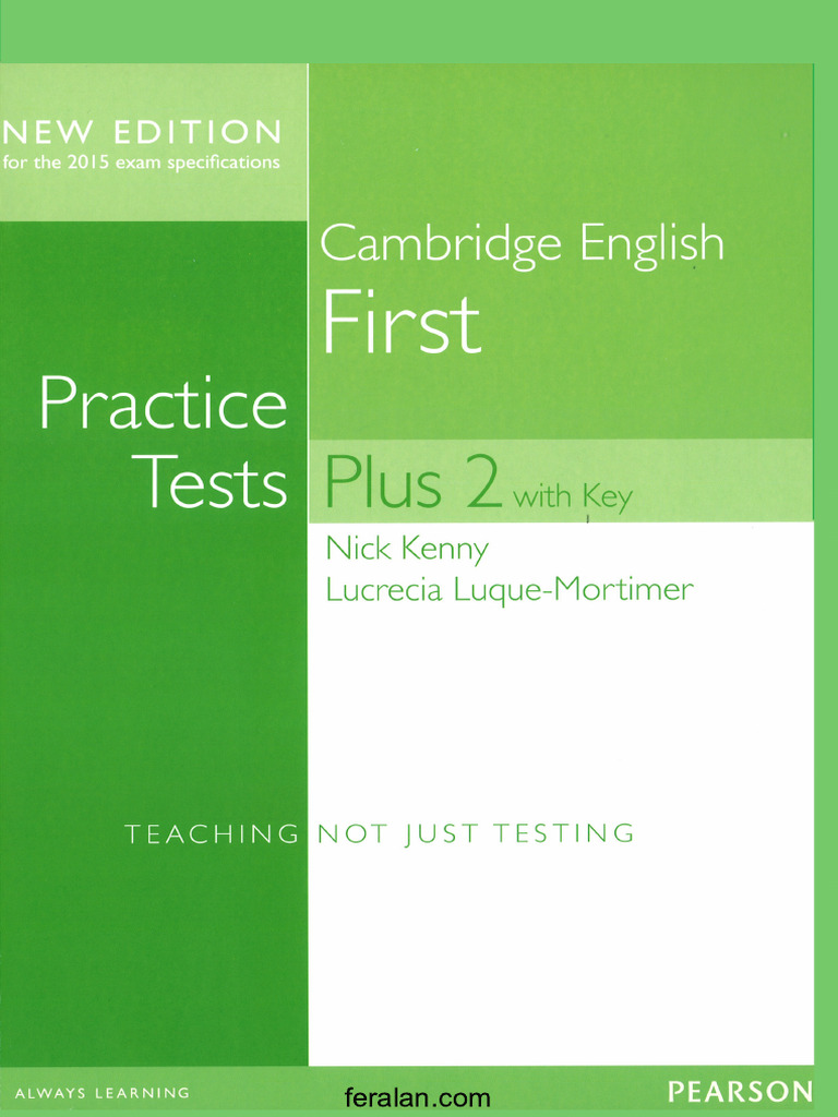 FCE Practice Tests Plus 2015 | PDF