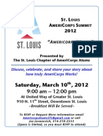 St. Louis AmeriCorps Summit 2012