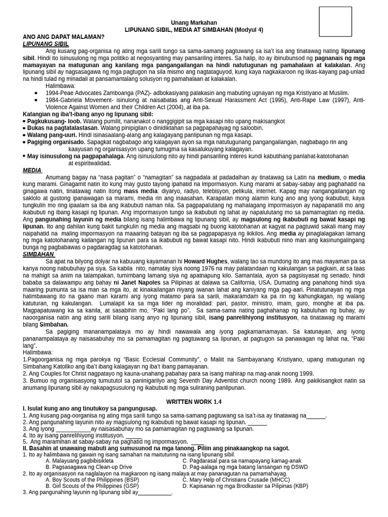 Mod 4 | PDF