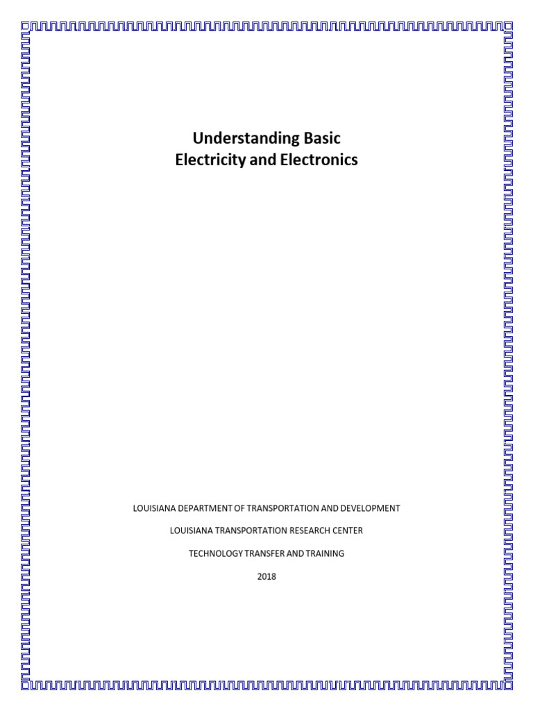 Basic Electricity and Electronics Guide | PDF | Atoms | Proton