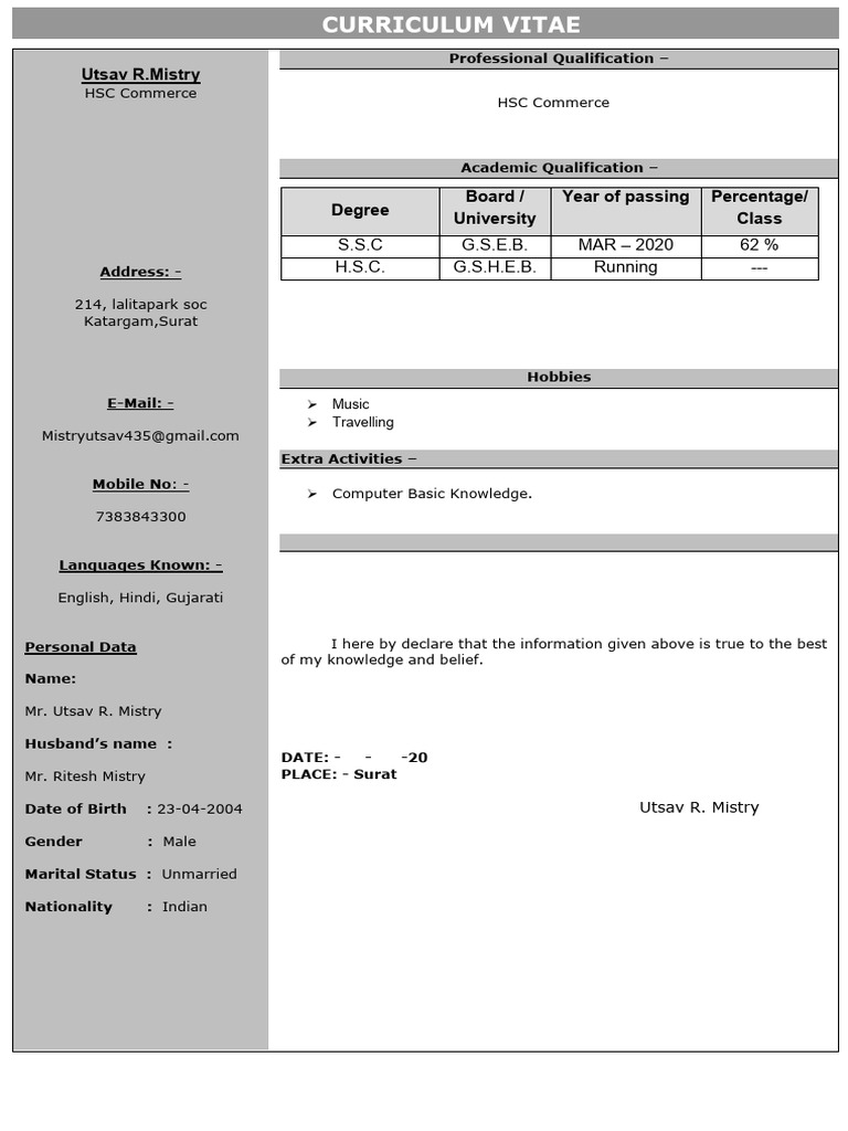 Utsav Mistry | PDF