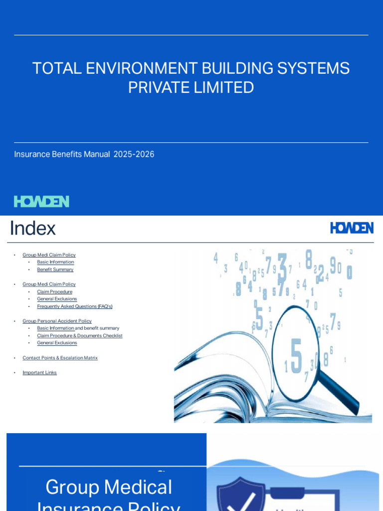 Insurance Benefits Manual_2025-26 | PDF | Deductible | Medicine