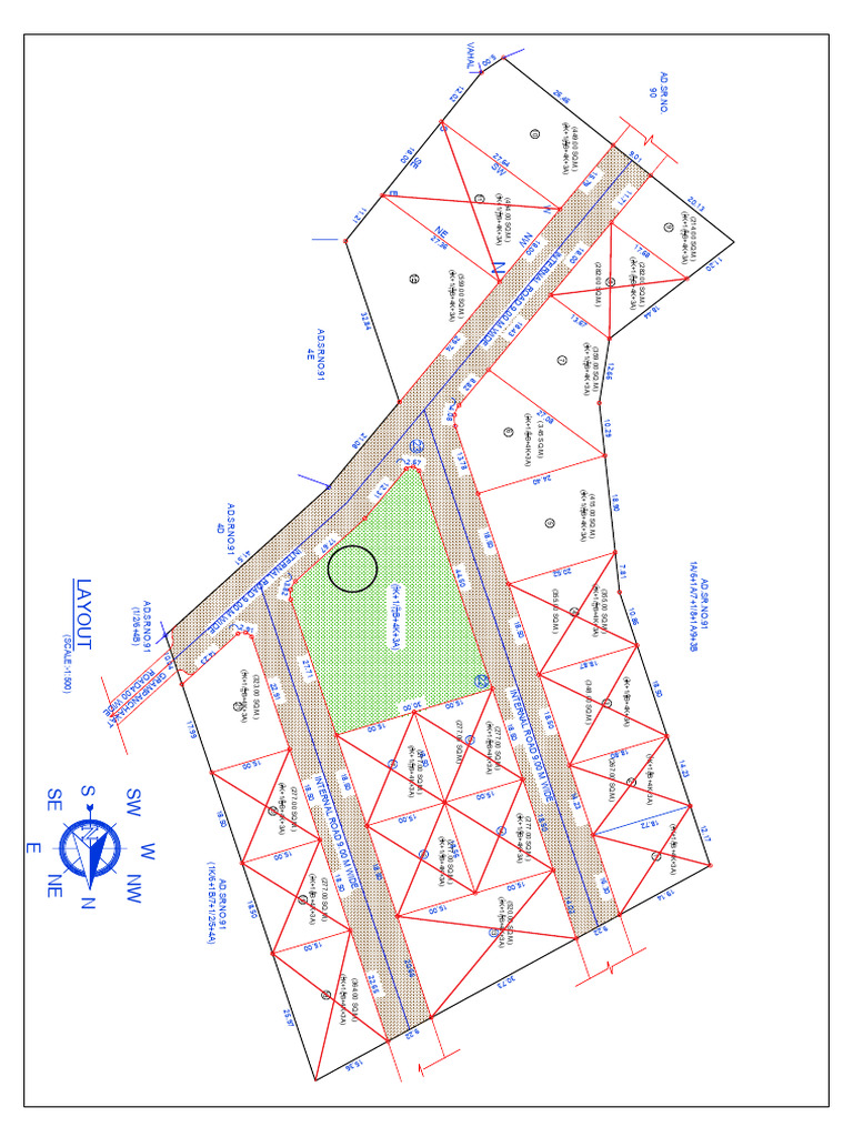 Internal Road Layout and Dimensions | PDF