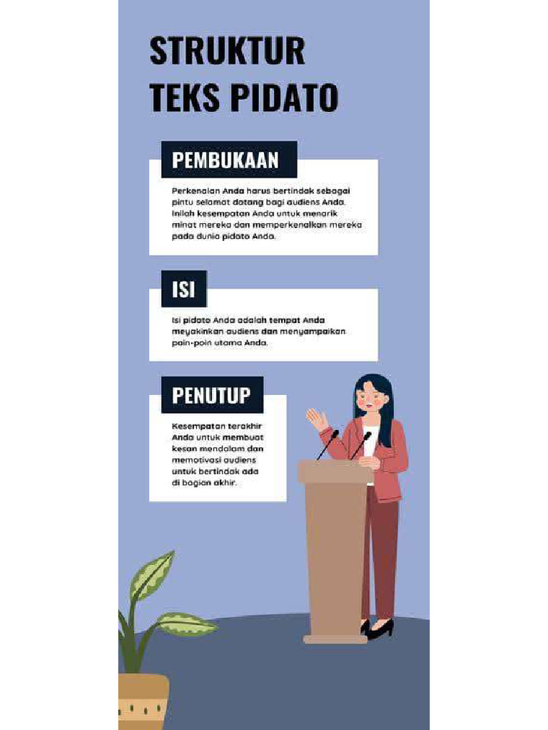 Struktur pidato 2 | PDF