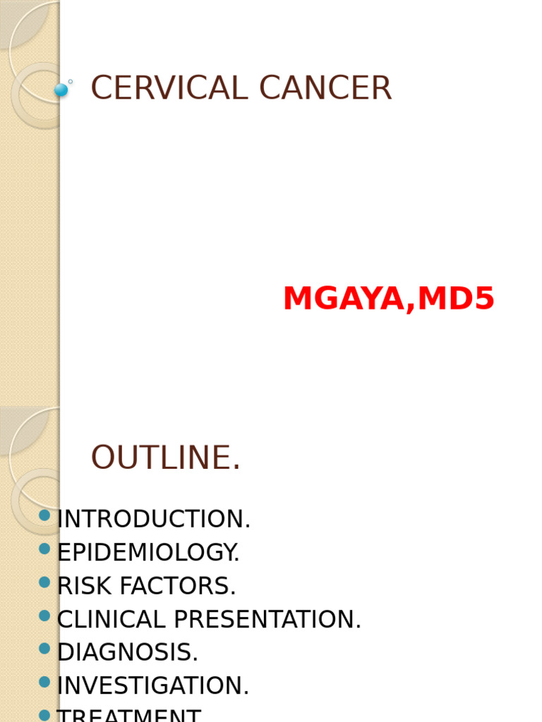 02.Cervical Cancer | PDF | Radiation Therapy | Cervical Cancer