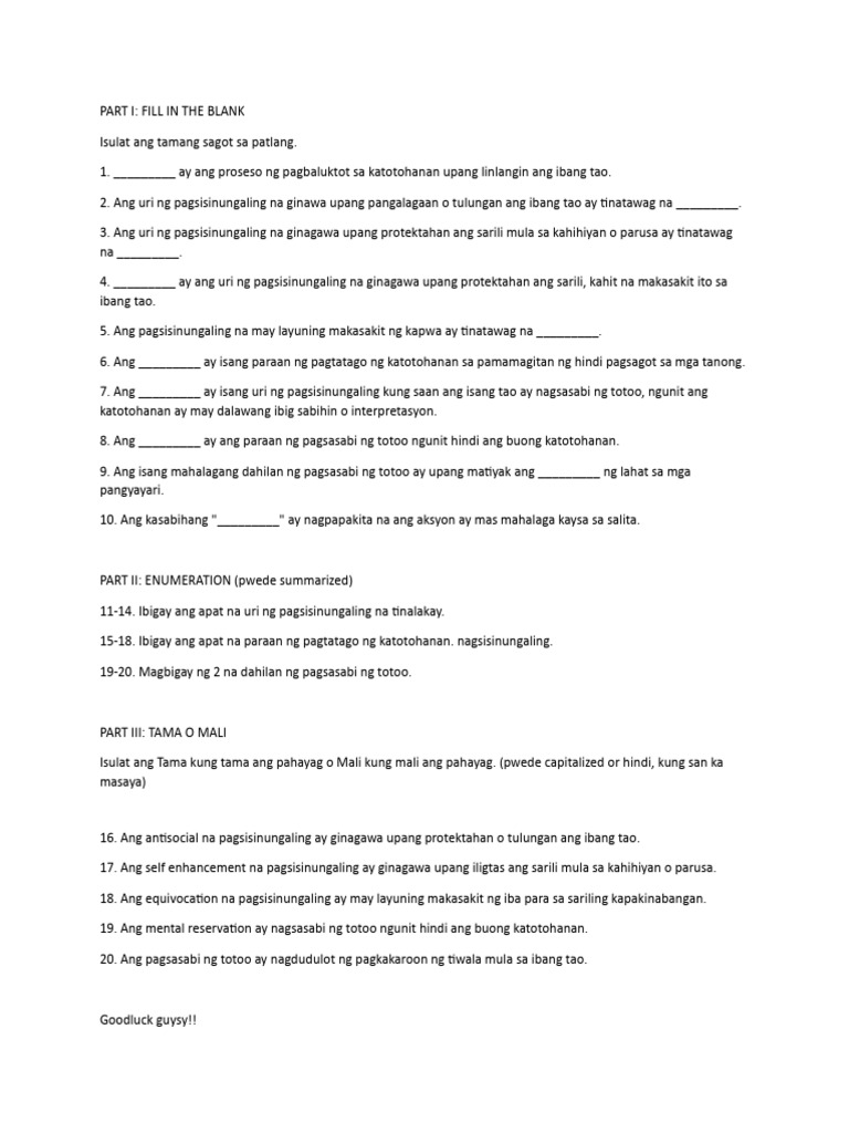 Part I | PDF