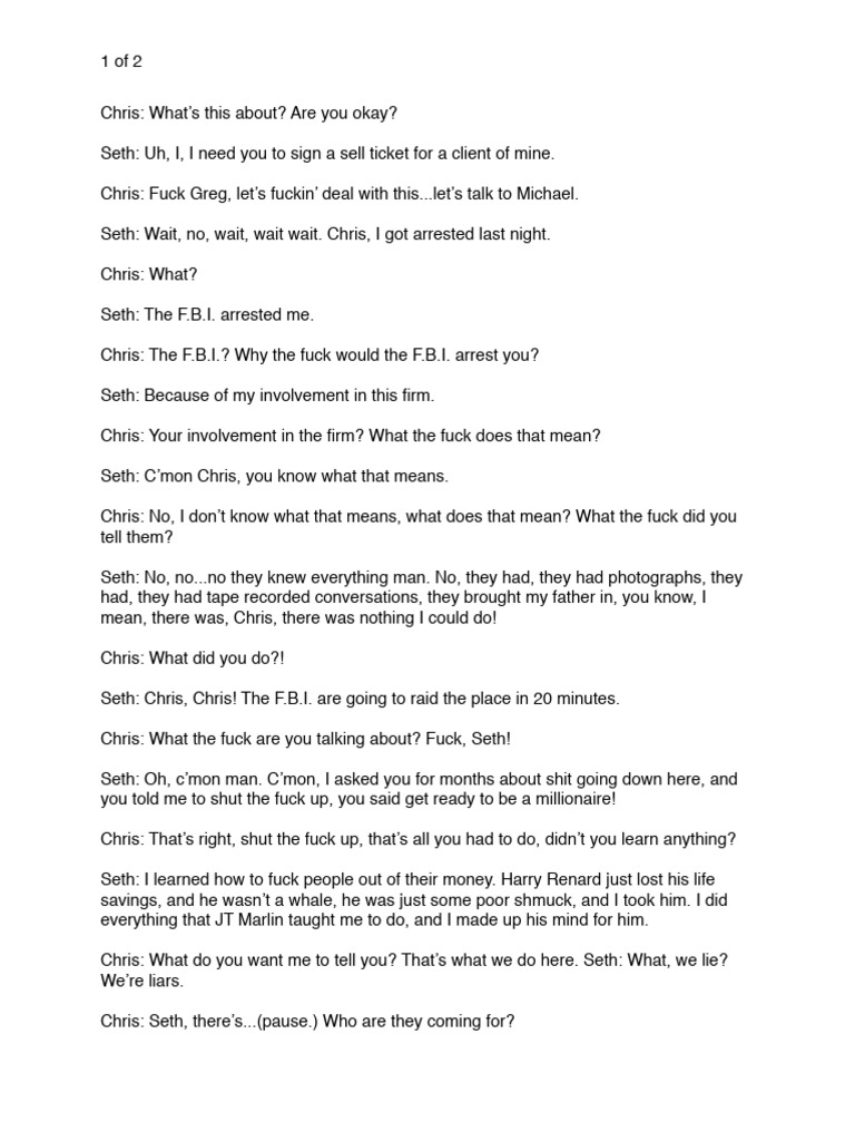 FBI Raid on Boiler Room Operations | PDF