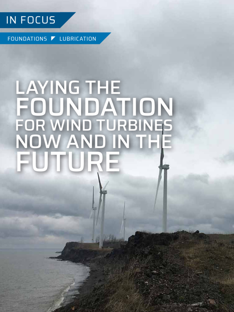 Wind Turbine Foundation Innovations | PDF | Wind Turbine | Concrete