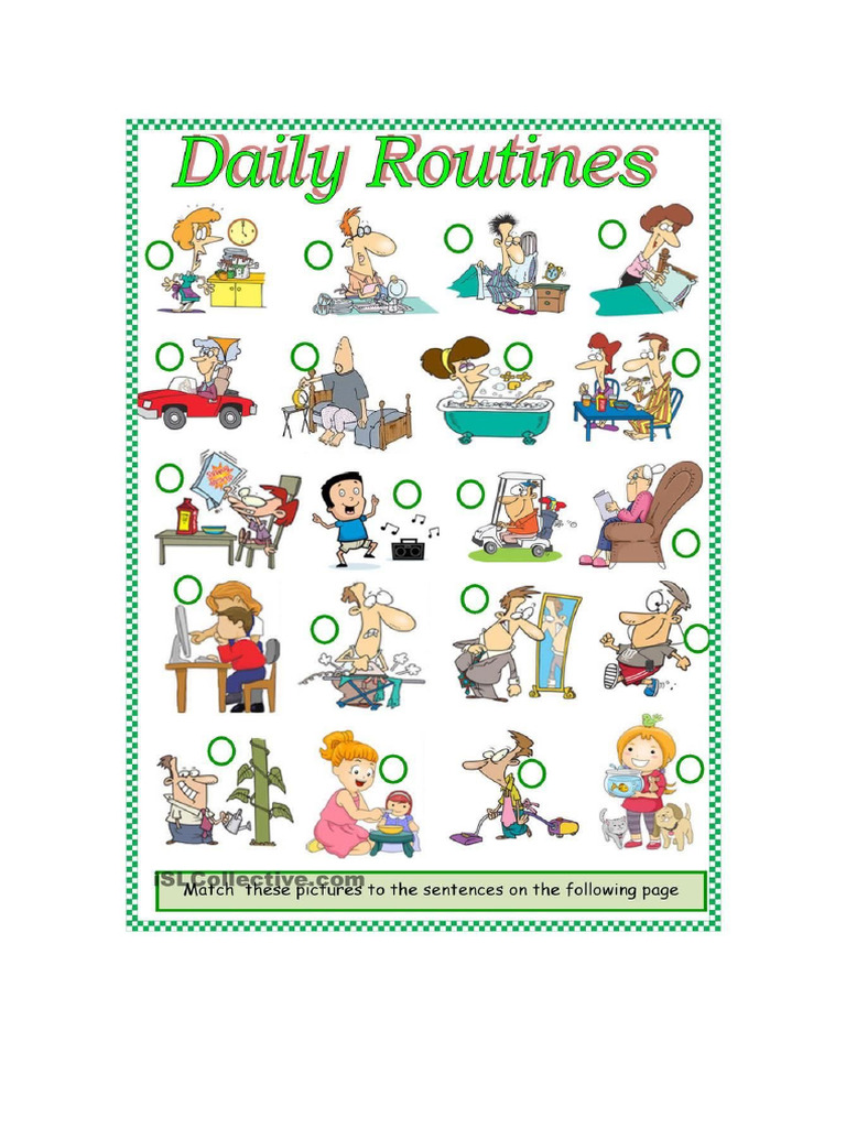 Free Time - Daily Routine | PDF