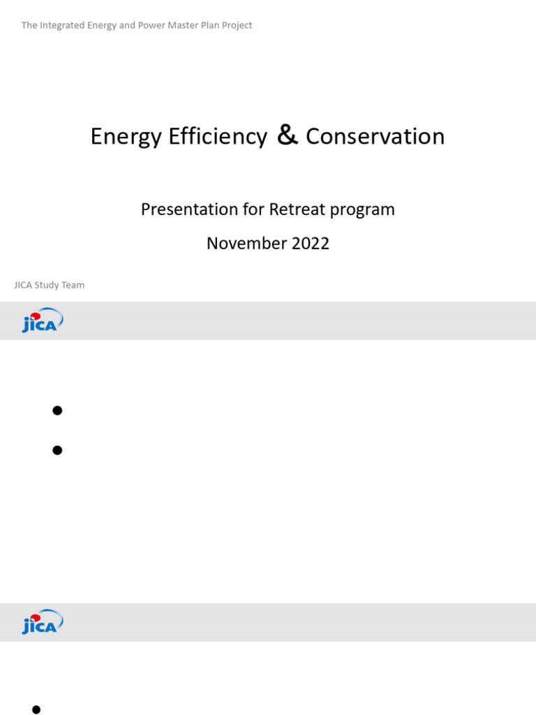 Energy Efficiency & Conservation Strategies | PDF | Efficient Energy ...