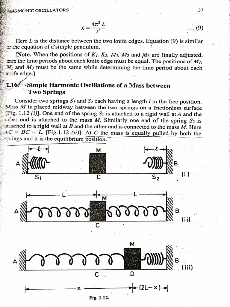 Waves Oscillation Lec 2 Pdf