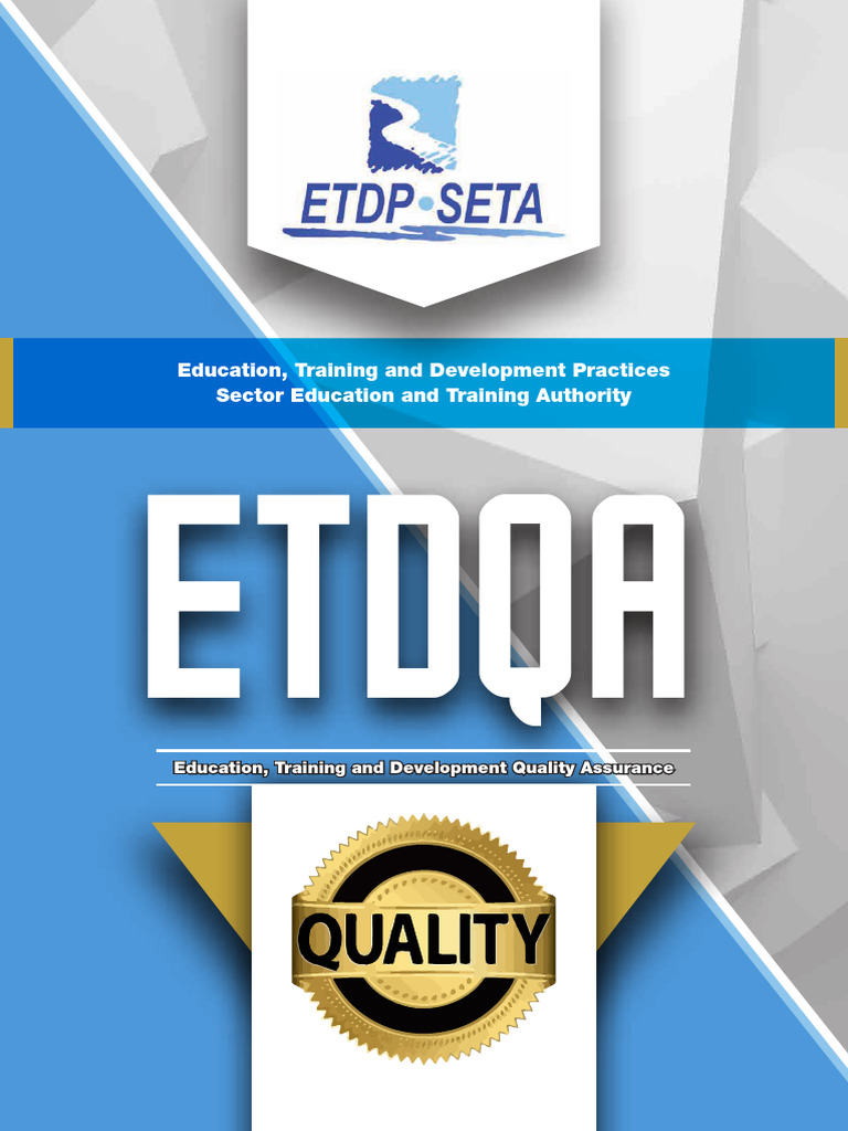ETDP SETA Quality Assurance Overview | PDF