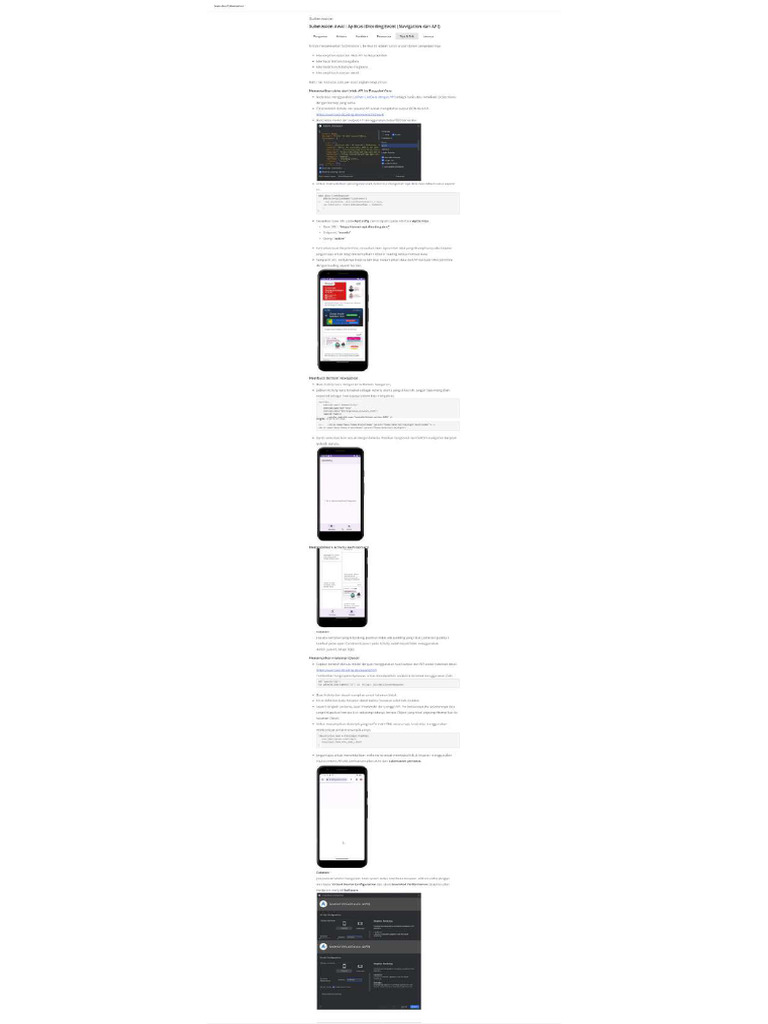 Instruksi Submission Submission Awal Aplikasi Dicoding Event Navigation ...