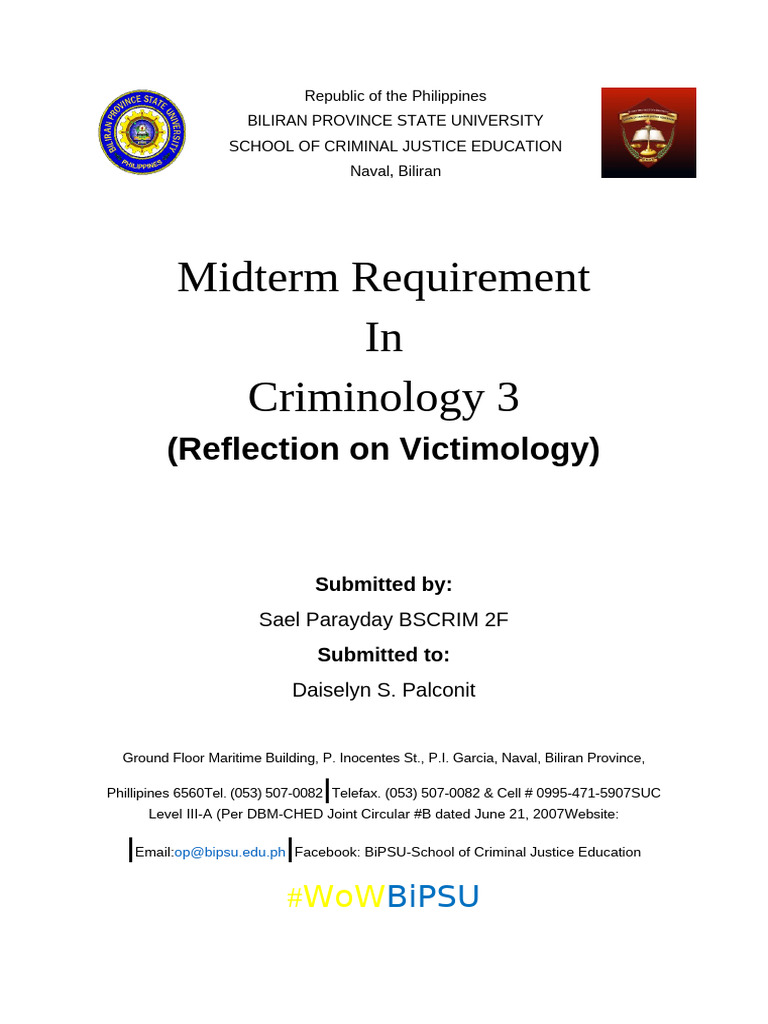 Understanding Victimology in Criminology | PDF | Victimology | Crimes