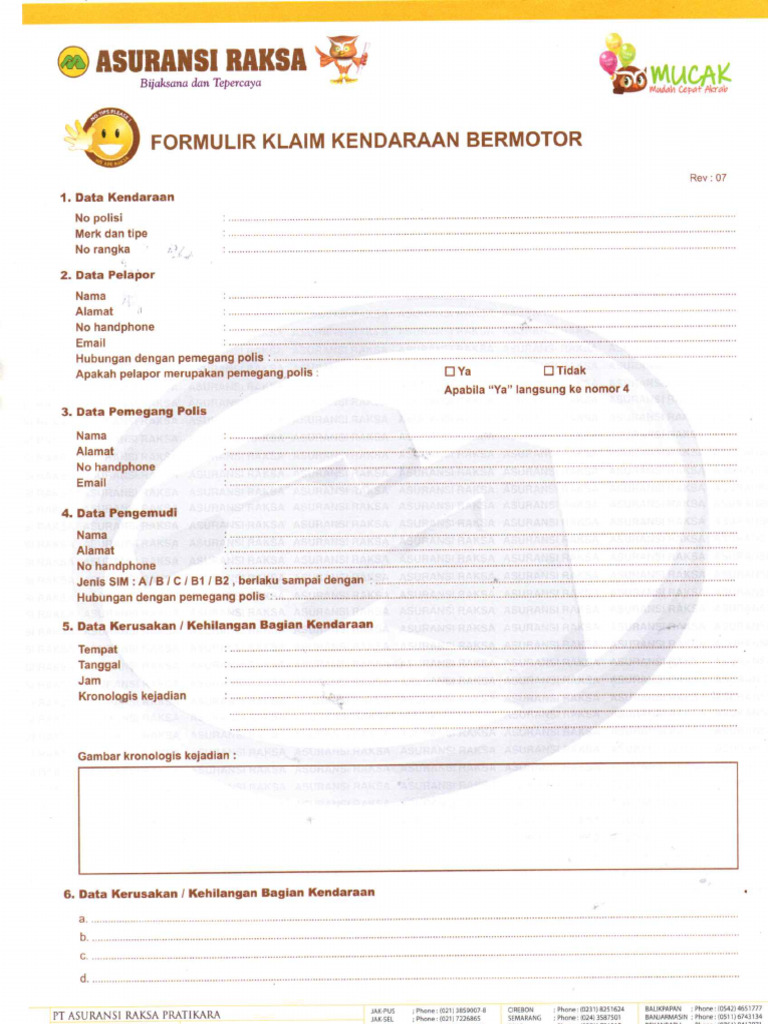 Form Claim | PDF