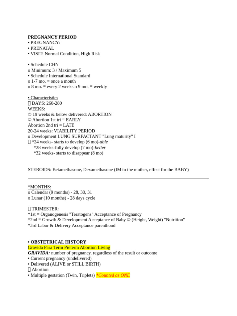 ob4 | PDF | Pregnancy | Fetal Viability
