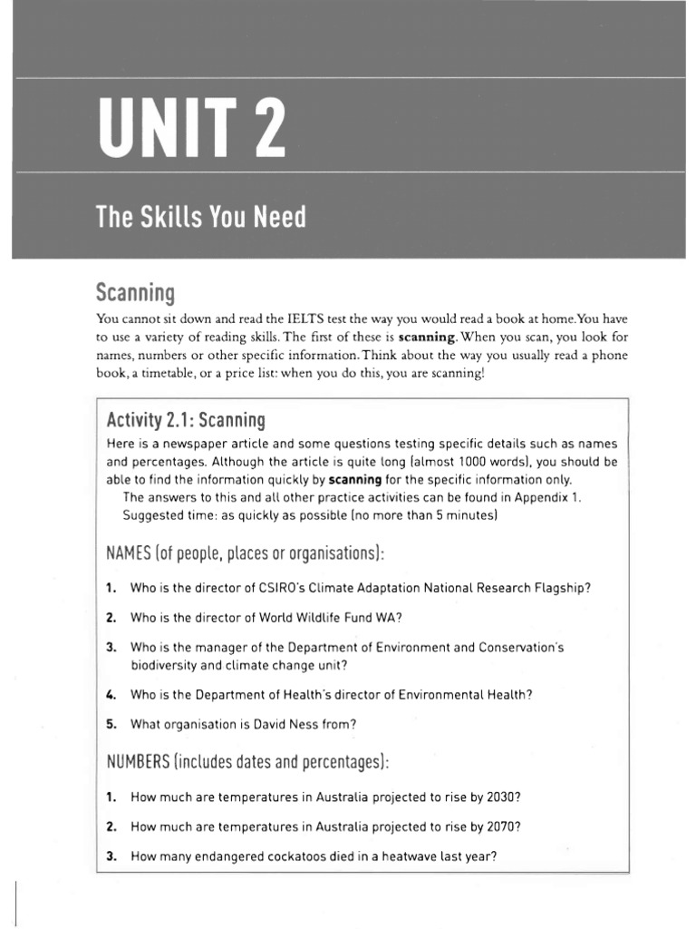 Skill You Need | PDF